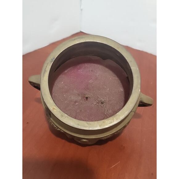 Solid Brass Pot Pier 1 Incense Burner Candle Holder - Picture 3 of 6